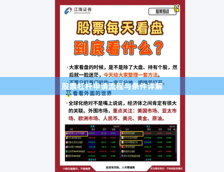 股票杠杆申请流程与条件详解