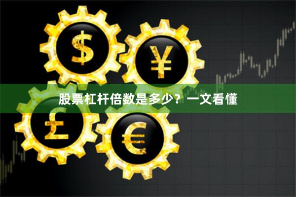 股票杠杆倍数是多少？一文看懂