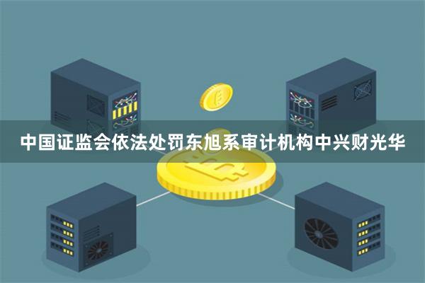 中国证监会依法处罚东旭系审计机构中兴财光华